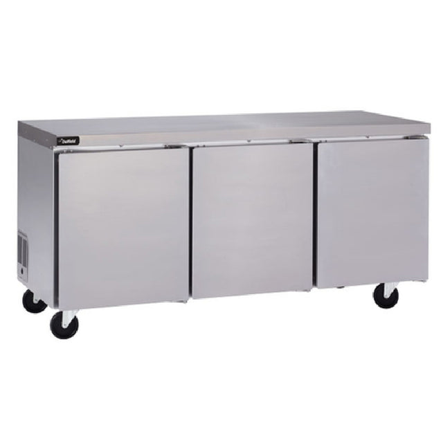 Delfield GUR72BP-S Coolscapes® Worktable Refrigerator Three-section 72" W