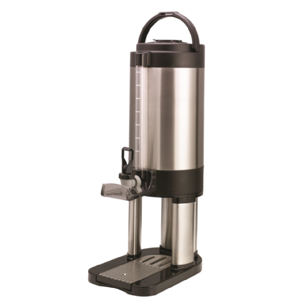 Service Ideas GIUSL15G Service Ideas Slim Line Thermal Container Vacuum Insulated Dispenser