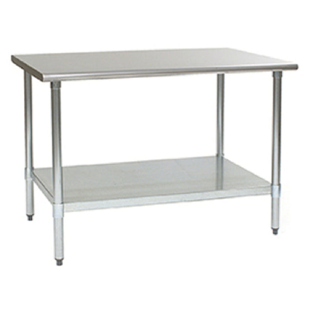 Eagle BPT-2430EB Blend Port® Deluxe Series Work Table 30"W X 24"D 16/300 Stainless Steel Top