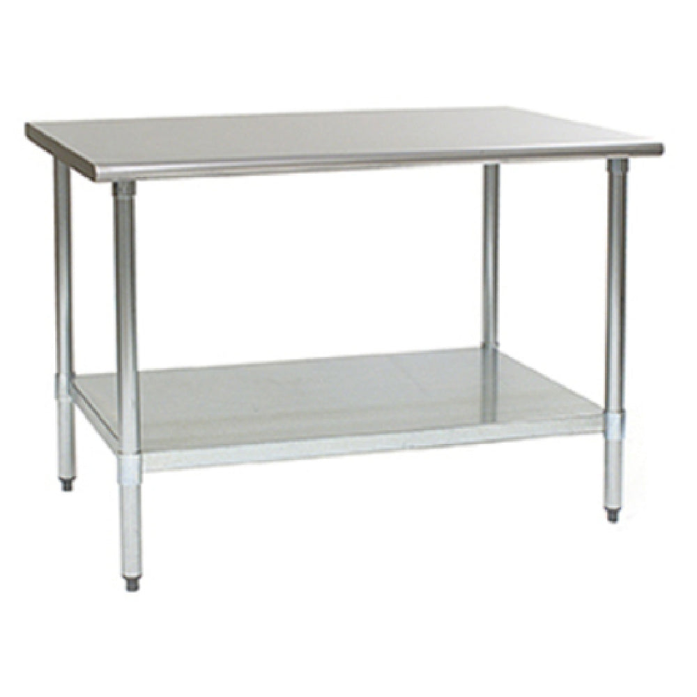 Eagle BPT-2448B BlendPort® Budget Series Work Table 48"W X 24"D 430 Stainless Steel Top