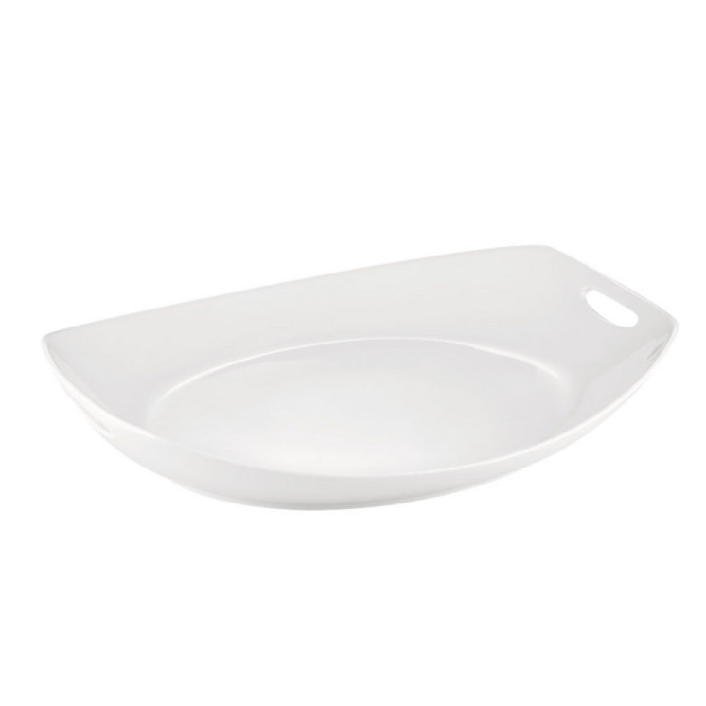 CAC China MX-STU61 Catering Collection Tray 16"L X 13"W X 2-1/2"H Oval