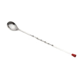 TableCraft Products 502K - Bar Spoon, 12", Red Knob
