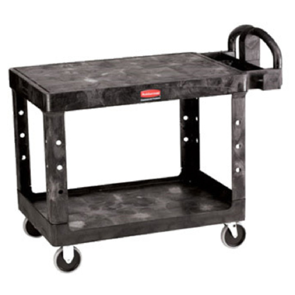 Rubbermaid FG452500BLA Flat Shelf Utility Cart 43-7/8"L X 25-5/8"W X 33-5/16"H