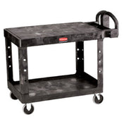 Rubbermaid FG452500BLA Flat Shelf Utility Cart 43-7/8"L X 25-5/8"W X 33-5/16"H