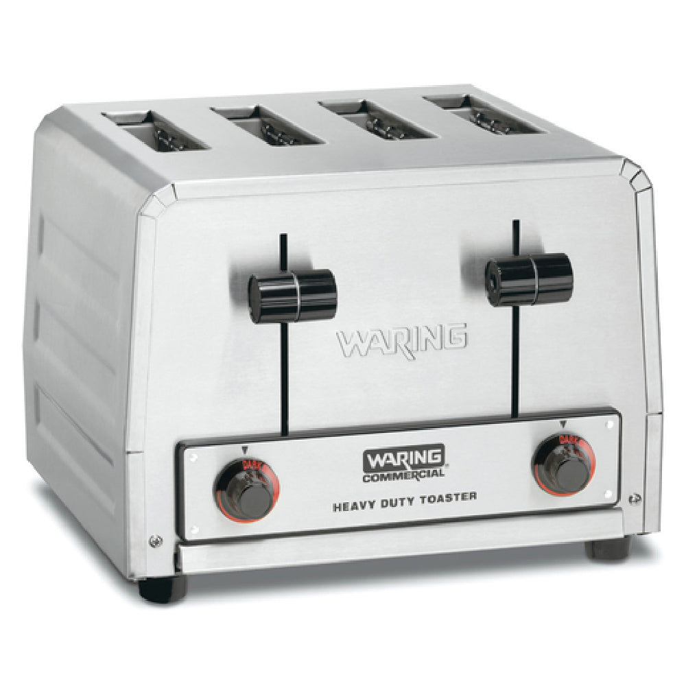 Waring WCT805K - (International) Commercial Toaster, Heavy-duty, (4) 1-1/8" Slots