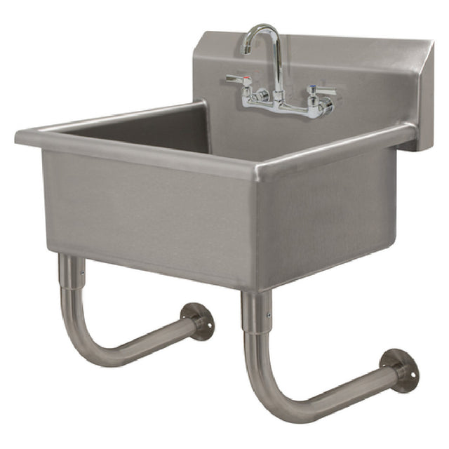 Advance Tabco FS-WM-2519-F - Service Sink, Splash Mount Faucet Provision, Wall Mounted