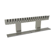 Glastender BRT-20-MFR Bridge Draft Dispensing Tower Countertop (20) Stainless Steel Faucets (handles Not Included)