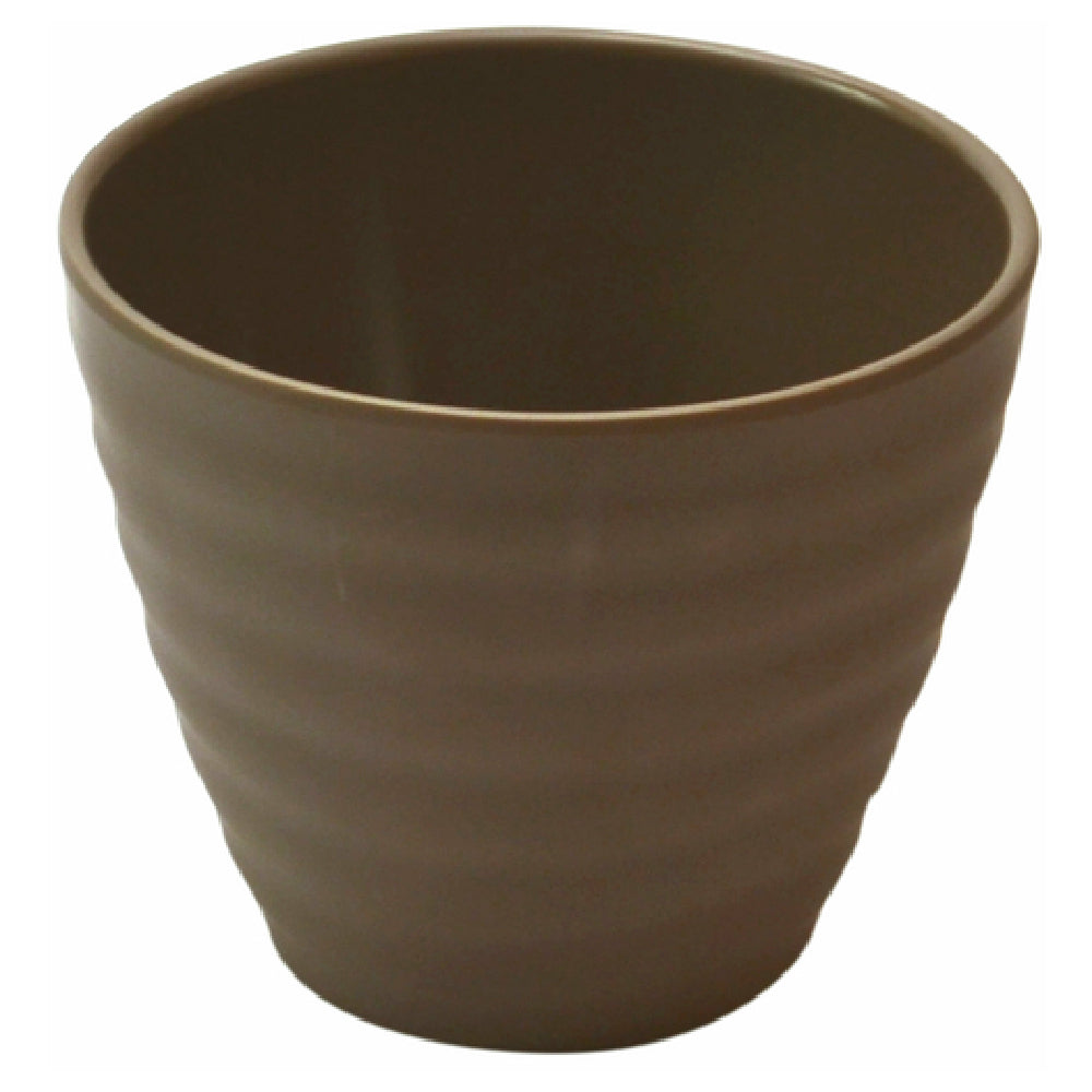 BauscherHepp TST1552 Ripple Collection Pot 12 Oz. 4-1/4" Dia. X 3-1/2"H