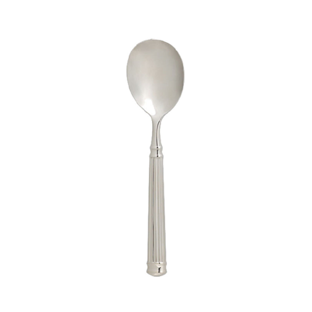 Arc Cardinal FL209 Chef & Sommelier Fluted Soup Spoon (L:7.0'' X W:0.59'') 18/10 Stainless Steel