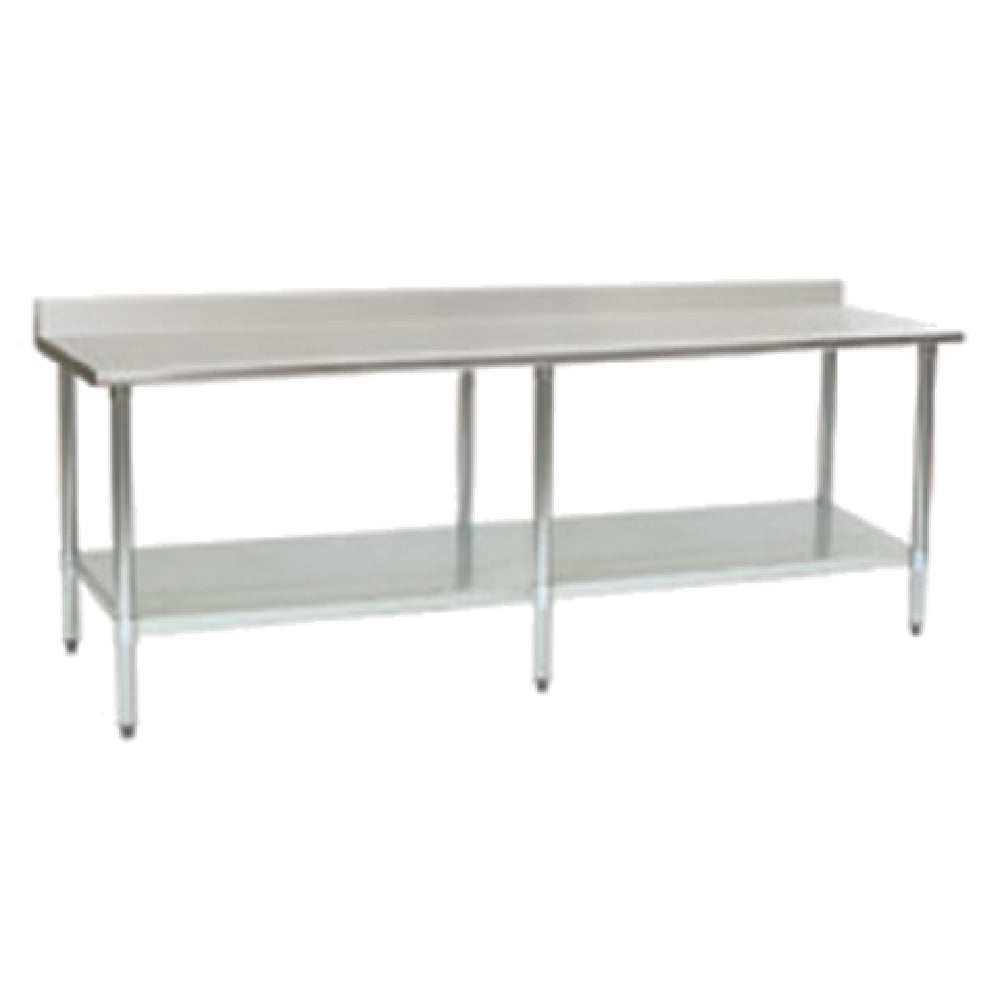 Eagle T30144B-BS Budget Series Work Table 144"W X 30"D 4-1/2"H Backsplash