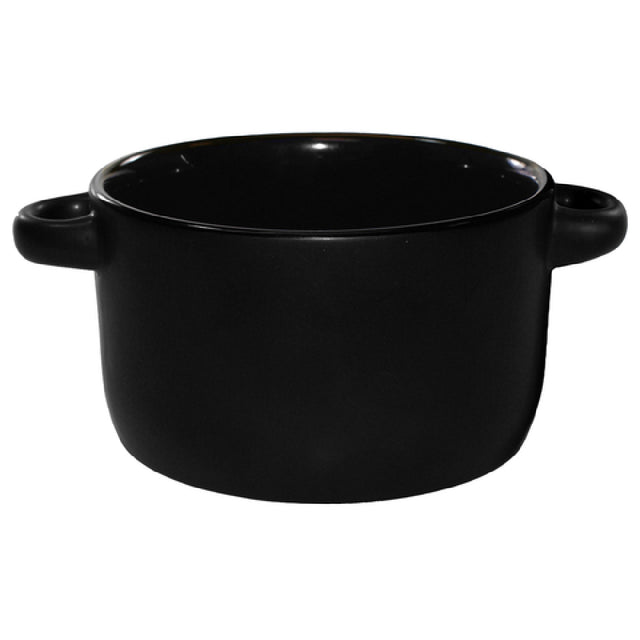 International Tableware 83567-05/05MF-05C Bistro Soup Bowl 11 Oz. 4-1/8" Dia. (w/handles 5-5/8" Dia.) X 2-3/8"H