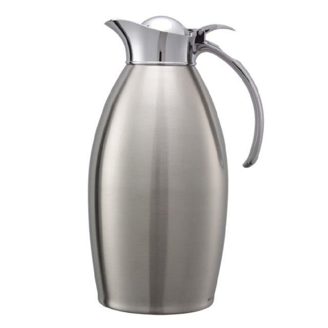 Service Ideas NIC15BS Nicollet Series Original Vacuum Insulated Carafe 5"W X 6.5"D X 10.25"H