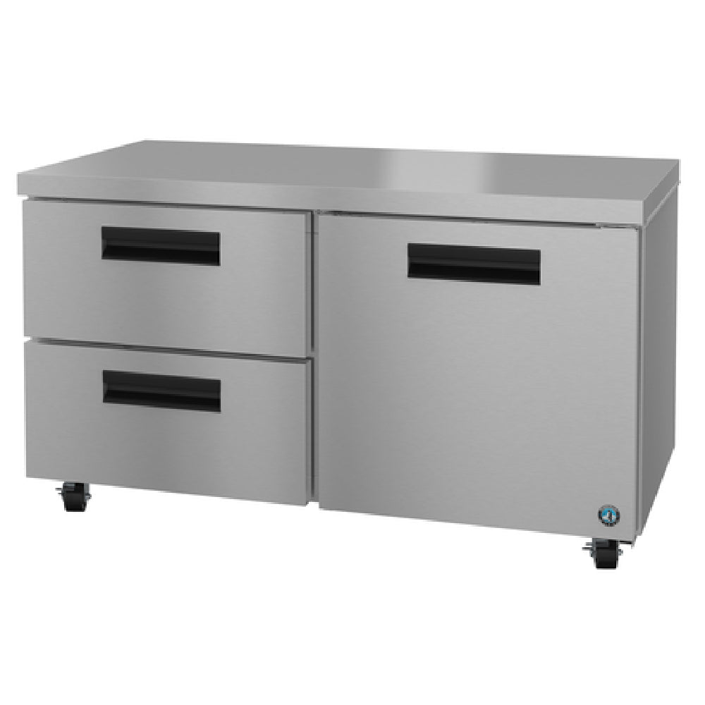 Hoshizaki UR60B-D2 - Steelheart Series Undercounter Refrigerator, Two-section, 60"W