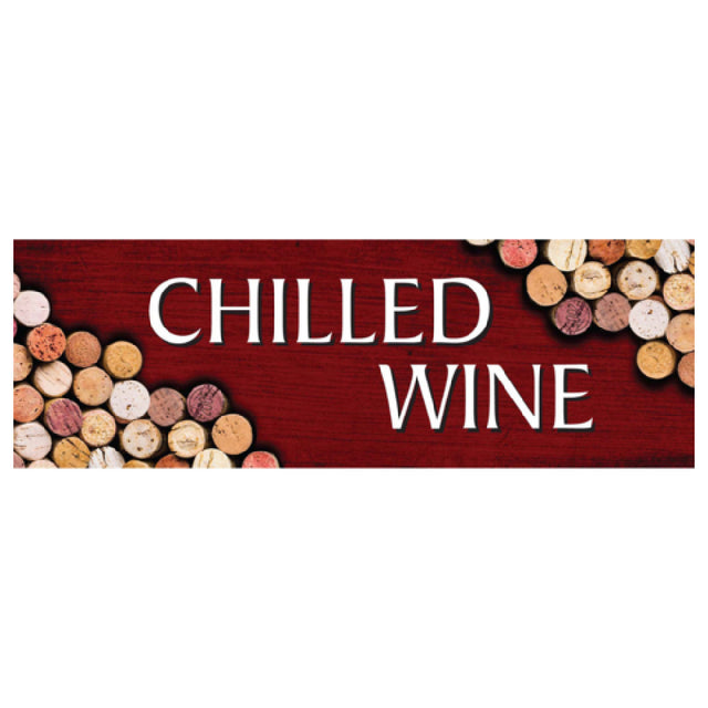 Beverage Air 409-418C-065 Cork Chilled Wine Sign For MMR23