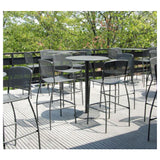 Emuamericas, Llc E902H-22 - Bistro Bar Table, Round, 32" Dia. X 42"H