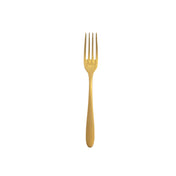 1880 Hospitality T017FDEF - Mascagni Dessert/Salad Fork, 7", Brush Gold