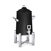 Steelite DW43KBKSS Tower Urn Black & Stainless Steel Unique