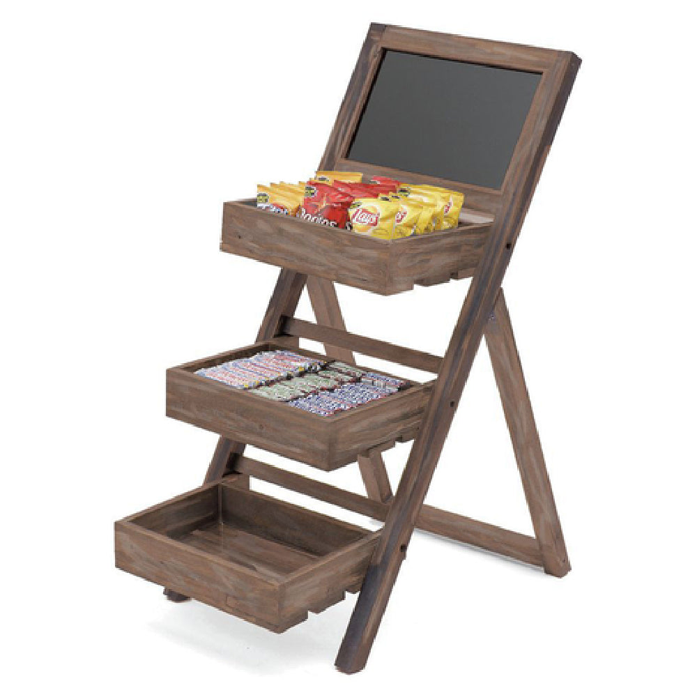 Hubert 75034 - Merchandiser, 3-tier, 22" X 35" X 48"H