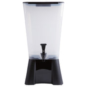 Omcan 81122 (81122) Juice & Beverage Dispenser Single (1) 20 Quart Capacity Rectangular Polypropylene Tank