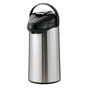Service Ideas GLAL220 Steelvac™ Premium Airpot 2.2 Liter (74.4 Oz.) 7-1/4" X 9-1/2" X 13-1/4"