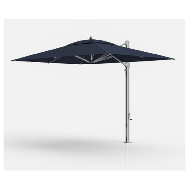 Plantation Prestige 9085-01 GRA - Avalon Cantilever Umbrella, 8.5' X 11' Rect Top