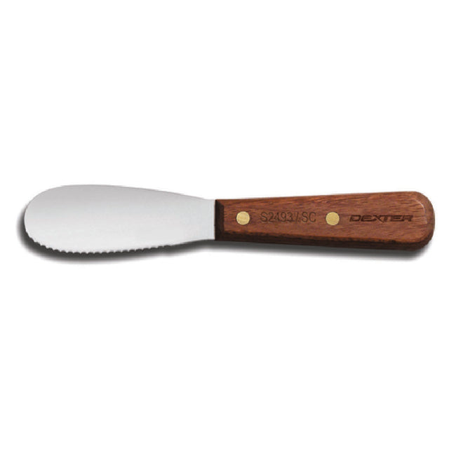 Dexter 18120 Traditional™ (S2496½SC-PCP) Sandwich Spreader 3-1/2" Scalloped Edge