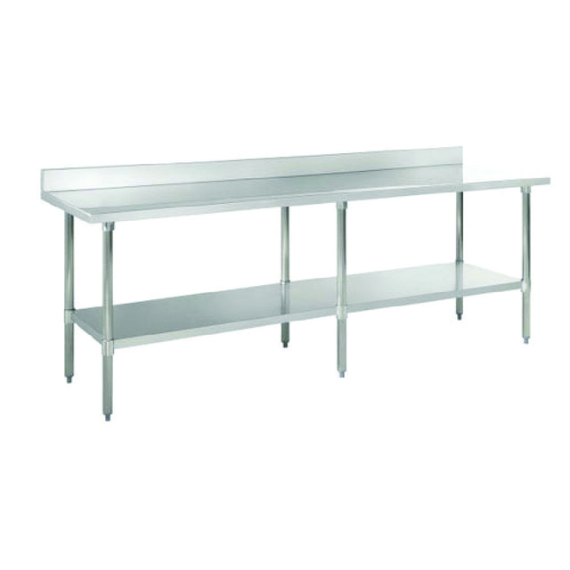 Hubert 28W-311 - Kratos Worktable, 24"x96", With 4" Backsplash And Undershelf