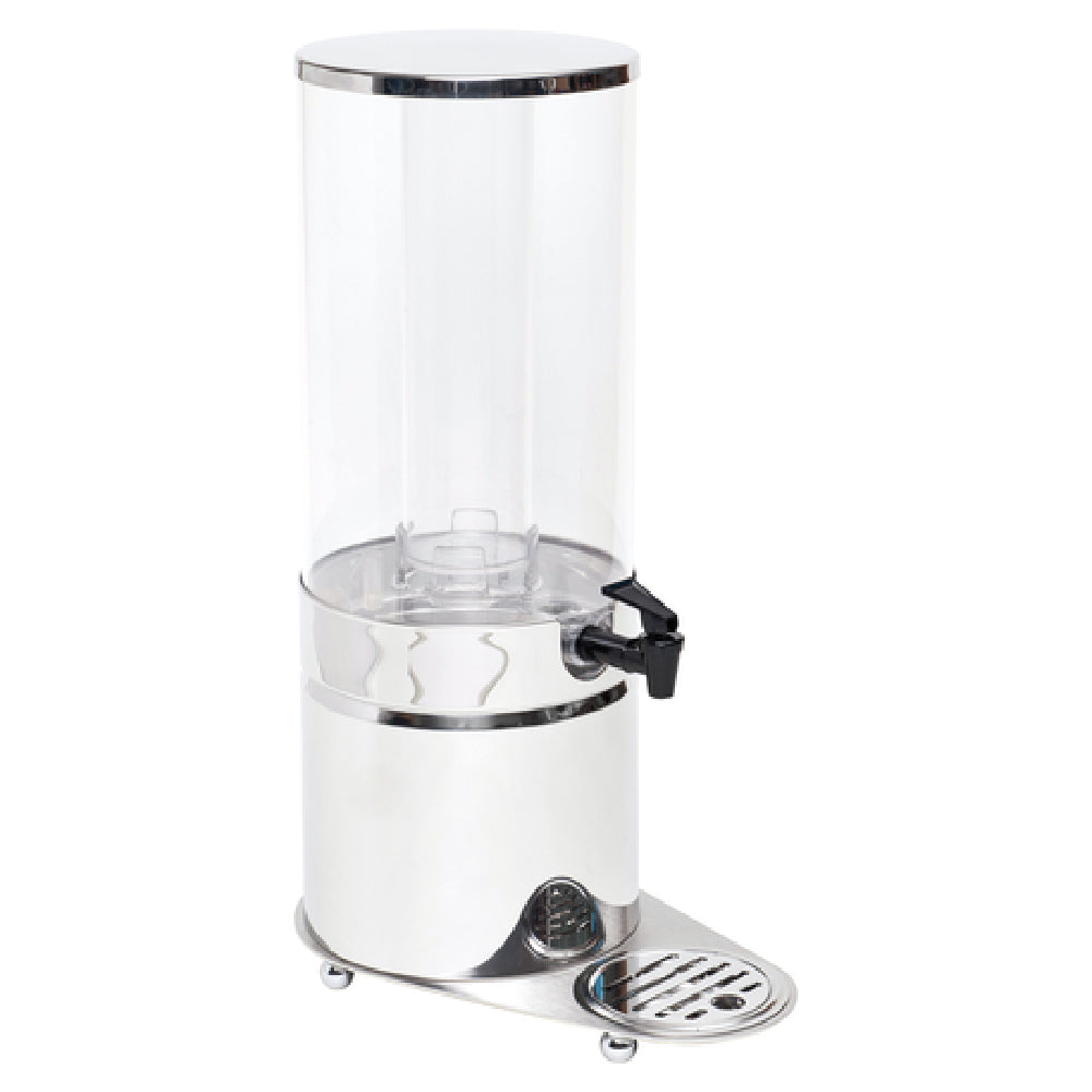 Service Ideas 80702720 Ze Pe Beverage Dispenser 4 Liter (135 Oz.) 13" X 7-1/2" X 21-1/4"