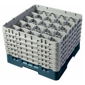 Cambro 25S1114414 Camrack® Glass Rack With (6) Soft Gray Extenders Full Size