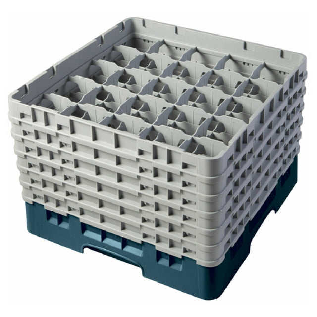 Cambro 25S1114414 Camrack® Glass Rack With (6) Soft Gray Extenders Full Size