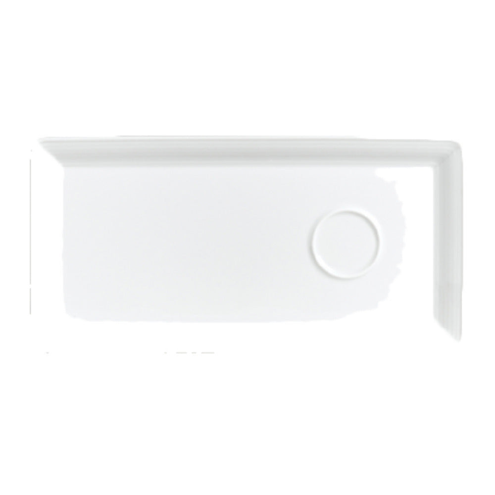 Steelite 6300P104 Rectangular Tray With Well 9.5" X 4.75"Aura Rene Ozorio