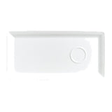 Steelite 6300P104 Rectangular Tray With Well 9.5" X 4.75"Aura Rene Ozorio