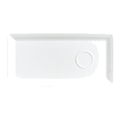 Steelite 6300P104 Rectangular Tray With Well 9.5" X 4.75"Aura Rene Ozorio