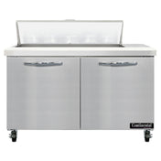 Continental Refrigerator SW48N10 Sandwich Unit 48"W 13.4 Cu Ft Capacity