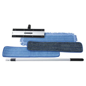 Hubert 47851 - Mop Kit, 24" X 5", Includes: Aluminum Telescopic Handle (adjustable 34" To 58")
