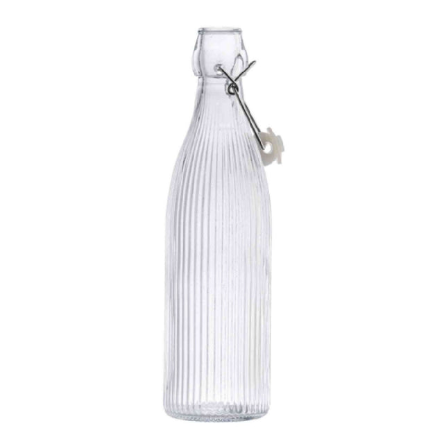 TableCraft Products 12975 - Resealable Carafe, 17 Oz., Fluted