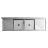 Empura EHD22424LR24 - Sink, 98"W X 29.5"D X 44.25"H, 29.5"D X 98"W X 44.25"H