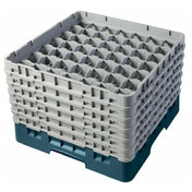 Cambro 49S1114414 Camrack® Glass Rack With (6) Soft Gray Extenders Full Size