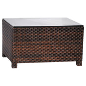JMC Furniture ESPRESSO COFFEE TABLE Coffee Table 16"H X 32"W Outdoor