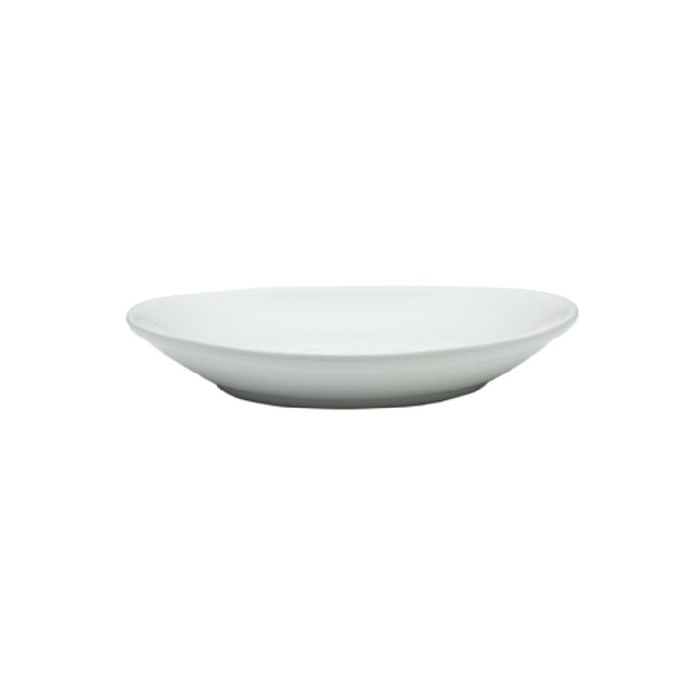Libbey OG-5500 Coffee And Tea Saucer Set 6-2/5" X 5-3/4" X 1"H Porcelain Bright White