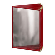 Risch TE-12V 8.5X11-NYLON Deluxe Sewn Nylon Menu Cover (specify Color) 8-1/2" X 11"