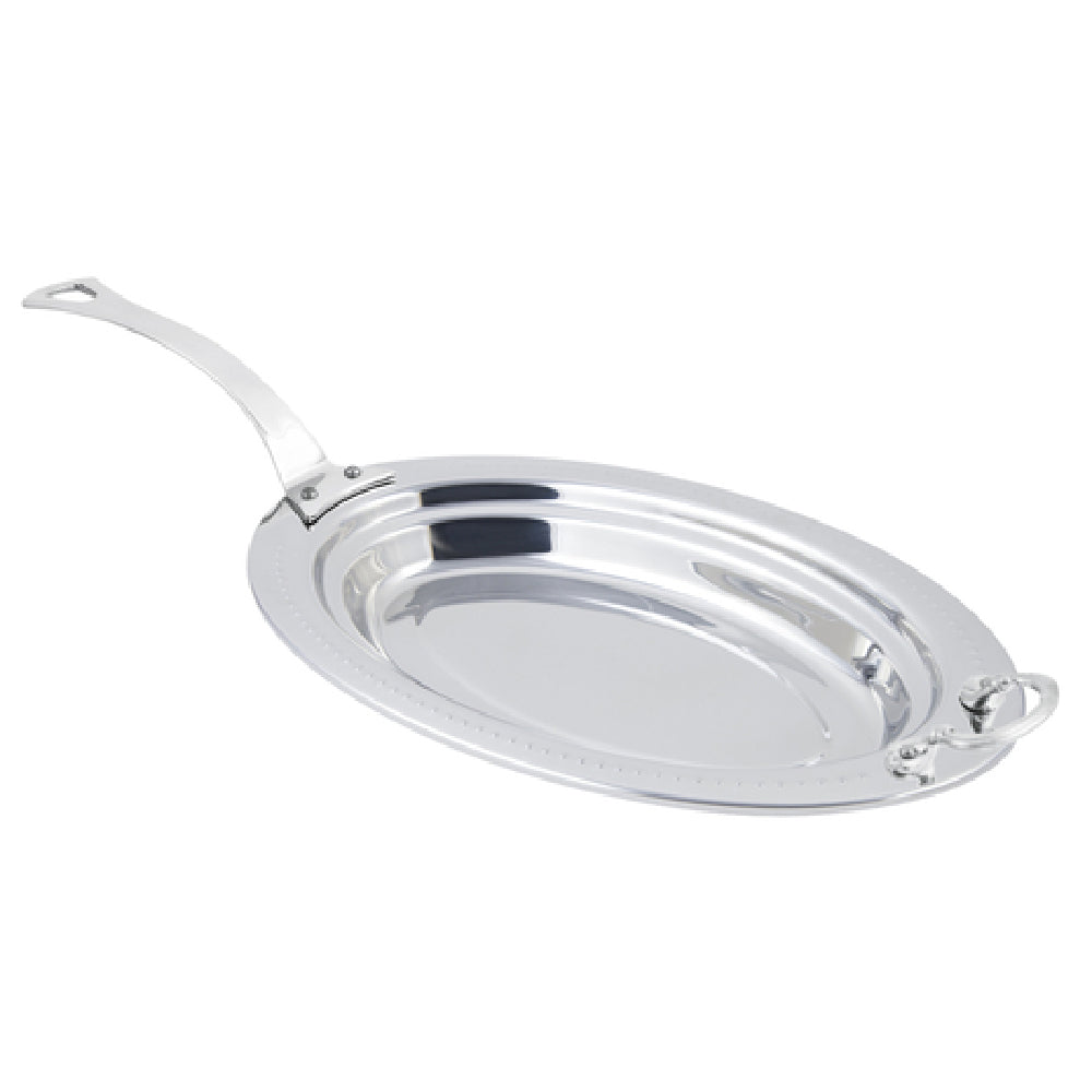 Bon Chef 5388HLSS Food Pan Full Oval 2-1/2 Qt. (80 Oz.) Capacity