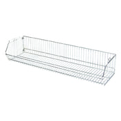 Quantum 2048BC Modular Wire Stacking Basket 48"W X 20"D X 9"H 110 Lb. Capacity