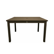 Grosfillex US929599 Sigma Complete Outdoor Table 48" X 34" X 29-1/3"H Square