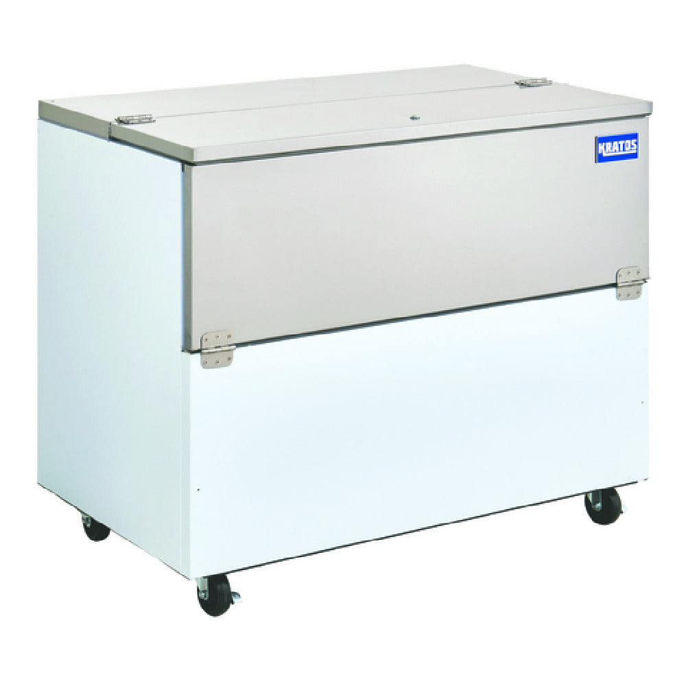Hubert 27607 - Kratos® Cold Wall Milk Cooler, 49"W X 30-3/5"D X 42"H, Milk Crates