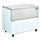 Hubert 27607 - Kratos® Cold Wall Milk Cooler, 49"W X 30-3/5"D X 42"H, Milk Crates
