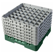 Cambro 49S1114119 Camrack® Glass Rack With (6) Soft Gray Extenders Full Size