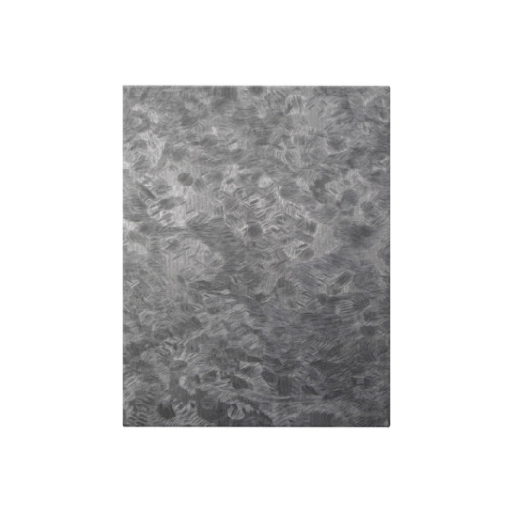 Risch MET-2V 8.5X11 Brushed Metallic Padded Faux-leather Menu Cover (specify Color)