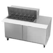 Beverage Air SPE60HC-18M Mega Top Refrigerated Counter Two-section 60"W