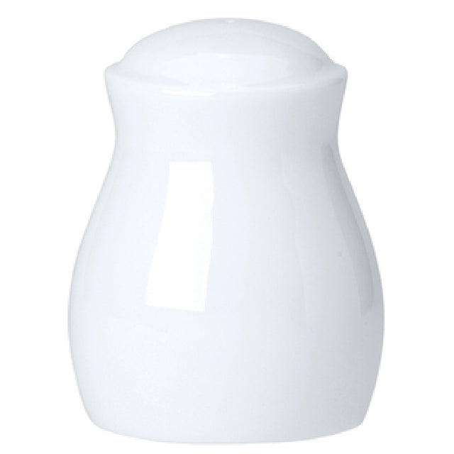 Steelite 82000AND0124 Salt Shaker 2.125" X 1.5" X 2.625" Whiteware